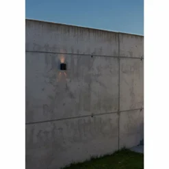Applique murale d'extérieur Lutec Beams LED Noir, 1 lumière