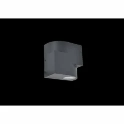 Applique murale d'extérieur Lutec Marbo Anthracite, 2 lumières