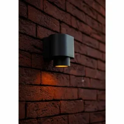 Applique murale d'extérieur Lutec Cypres Anthracite, 1 lumière