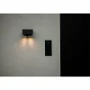 Applique murale d'extérieur Lutec Cypres Anthracite, 2 lumières