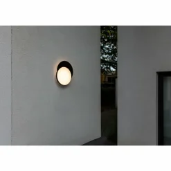 Applique murale d'extérieur Lutec Goleta LED Noir, 1 lumière