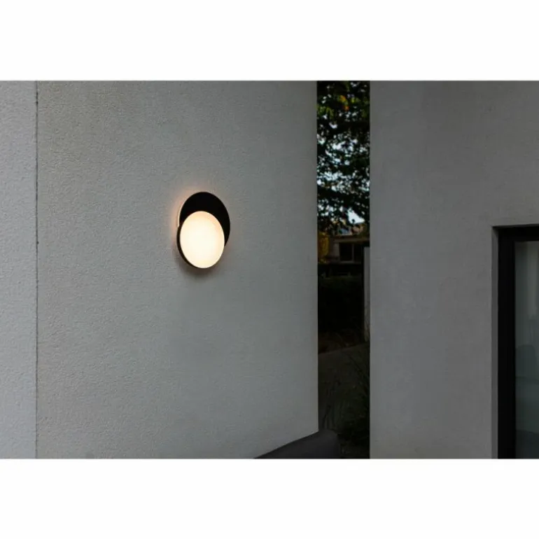 Applique murale d'extérieur Lutec Goleta LED Noir, 1 lumière