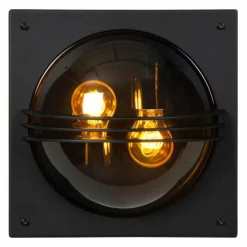 Applique murale d'extérieur Lucide PRIVAS Noir, 2 lumières
