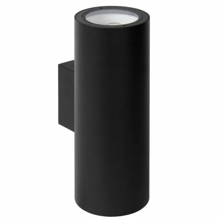 Applique murale d'extérieur Lucide VOLANTIS Noir, 2 lumières
