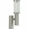 Applique murale d'extérieur Eglo TRONO STICK Acier inoxydable, 2 lumières, Détecteur de mouvement
