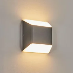 Applique murale d'extérieur Yobo LED Anthracite, 1 lumière