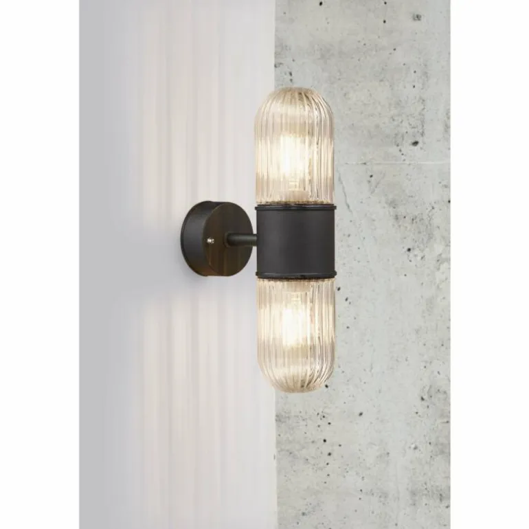 Applique murale d'extérieur Nordlux KONYO Noir, 2 lumières