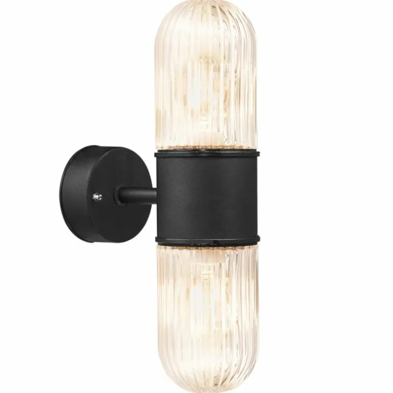 Applique murale d'extérieur Nordlux KONYO Noir, 2 lumières
