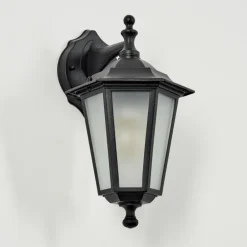 Applique murale d'extérieur Loria Noir, 1 lumière