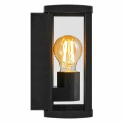 Applique murale d'extérieur Nordlux LUCHY Noir, 1 lumière
