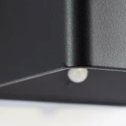 Applique murale d'extérieur Brilliant Iseo LED Noir, 1 lumière