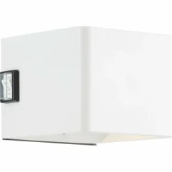 Applique murale d'extérieur Brilliant Iseo LED Blanc, 1 lumière