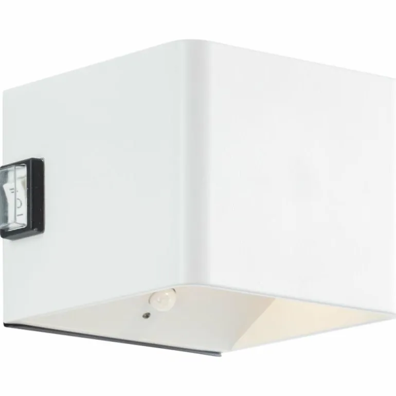 Applique murale d'extérieur Brilliant Iseo LED Blanc, 1 lumière