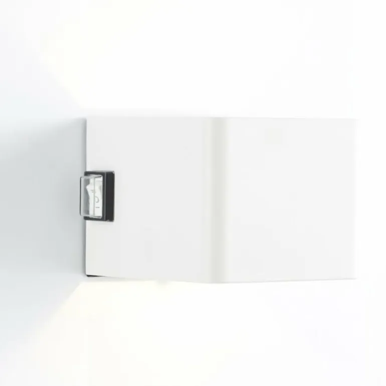 Applique murale d'extérieur Brilliant Iseo LED Blanc, 1 lumière