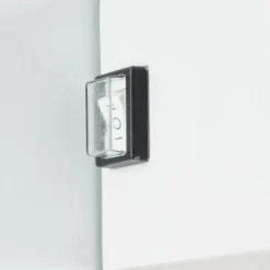 Applique murale d'extérieur Brilliant Iseo LED Blanc, 1 lumière
