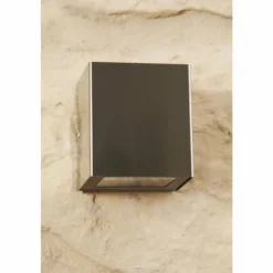 Applique murale d'extérieur LCD Acier inoxydable, 1 lumière