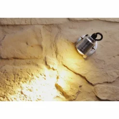 Applique murale d'extérieur Konstsmide Monza LED Aluminium, Acier inoxydable, 3 lumières, Détecteur de mouvement