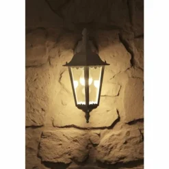 Applique murale d'extérieur Konstsmide FIRENZE Transparent, Blanc, 1 lumière