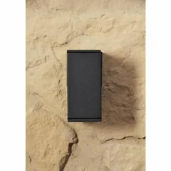 Applique murale d'extérieur Konstsmide MONZA Anthracite, Noir, 1 lumière