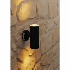 Applique murale d'extérieur Konstsmide MODENA Noir, 2 lumières