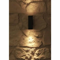 Applique murale d'extérieur Konstsmide MONZA Anthracite, Noir, 1 lumière