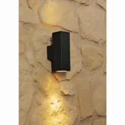 Applique murale d'extérieur Konstsmide MONZA Anthracite, Noir, 1 lumière