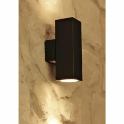 Applique murale d'extérieur Konstsmide MONZA Anthracite, Noir, 1 lumière