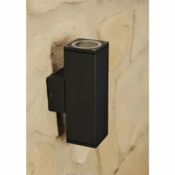 Applique murale d'extérieur Konstsmide MONZA Anthracite, Noir, 1 lumière