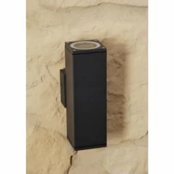 Applique murale d'extérieur Konstsmide MONZA Anthracite, Noir, 1 lumière