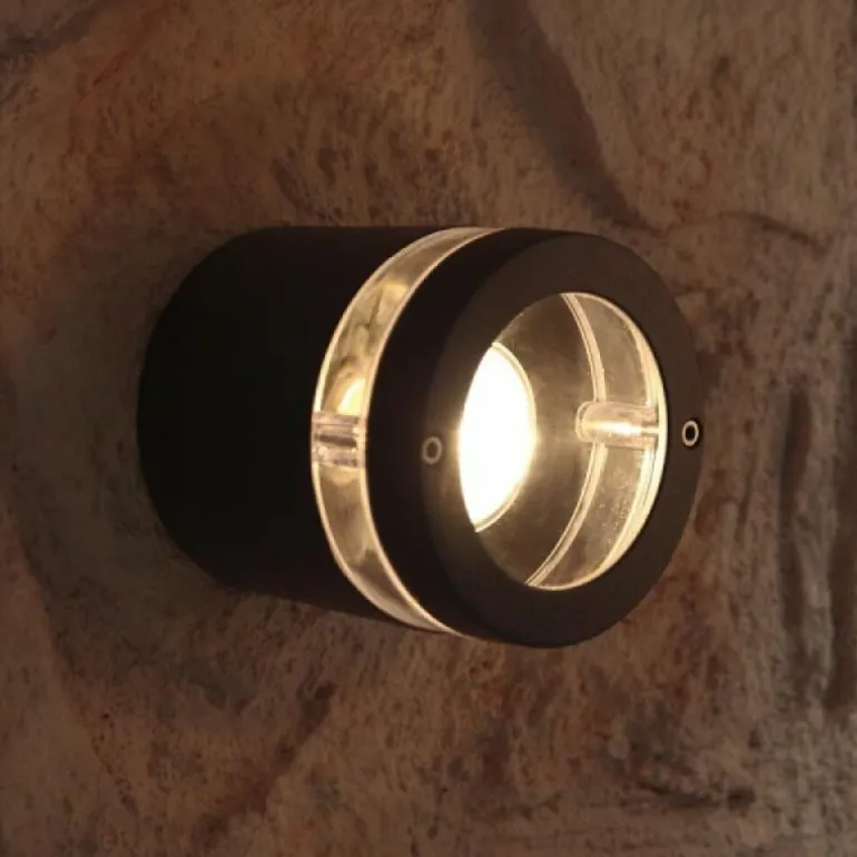 Applique murale d'extérieur LUTEC FOCUS Anthracite, 1 lumière