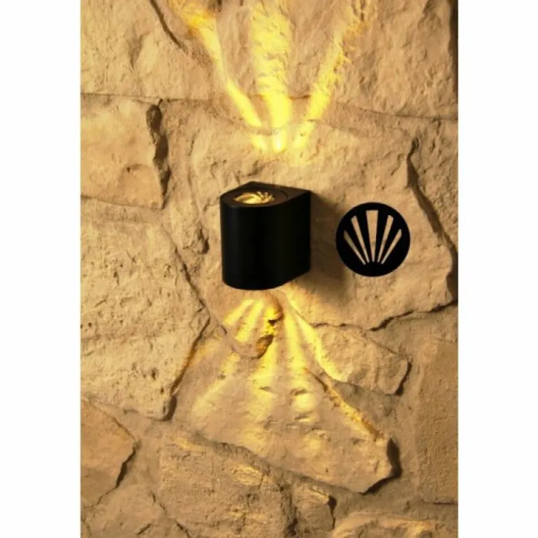 Applique murale d'extérieur Nordlux CANTO LED Noir, 2 lumières