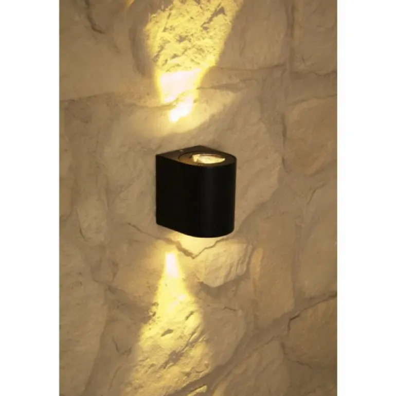 Applique murale d'extérieur Nordlux CANTO LED Noir, 2 lumières
