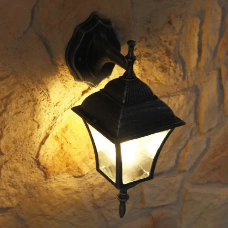 Applique murale d'extérieur Rabalux Toscana Noir
