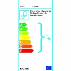 Applique murale d'extérieur Eglo Park Anthracite, 1 lumière