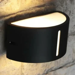 Applique murale d'extérieur LUTEC BONN Anthracite, 1 lumière