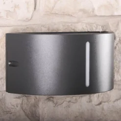 Applique murale d'extérieur LUTEC BONN Anthracite, 1 lumière