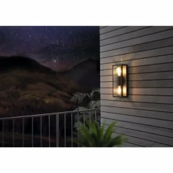 Applique murale EGLO ALAMONTE Noir, 2 lumières