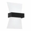 Applique murale Eglo ALBENZA LED Anthracite, Blanc, 1 lumière