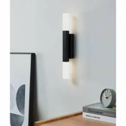 Luminaires Eglo Appliques|Applique murale Eglo ALCUDIA LED Noir, 2 lumières
