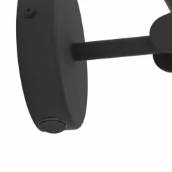 Luminaires Eglo Éclairage Led|Applique murale Eglo ALMUDAINA LED Noir, 1 lumière