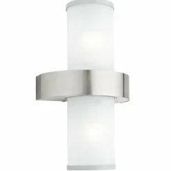 Applique murale Eglo BEVERLY Acier inoxydable