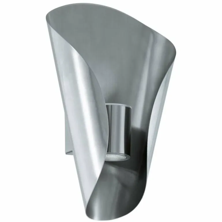 Applique murale Eglo BOSARO LED Acier inoxydable, 2 lumières