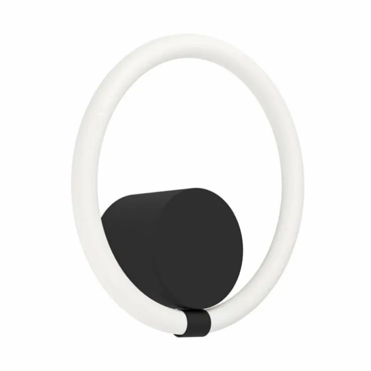 Luminaires Eglo Appliques|Applique murale Eglo CARANACOA LED Noir, 1 lumière
