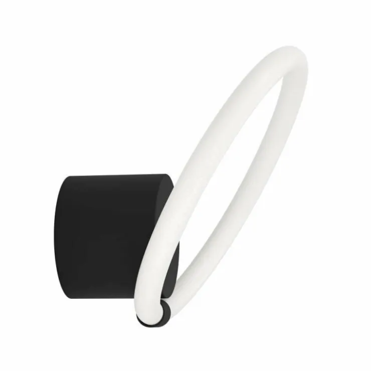 Luminaires Eglo Appliques|Applique murale Eglo CARANACOA LED Noir, 1 lumière