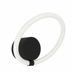 Luminaires Eglo Appliques|Applique murale Eglo CARANACOA LED Noir, 1 lumière