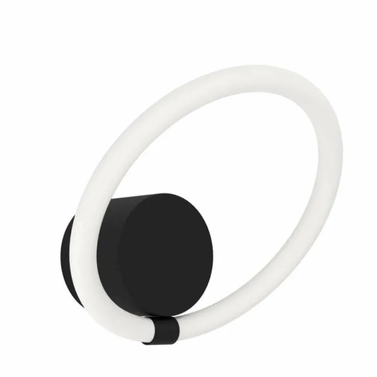 Luminaires Eglo Appliques|Applique murale Eglo CARANACOA LED Noir, 1 lumière