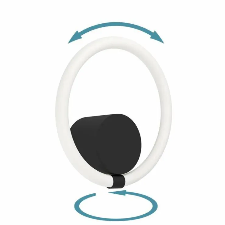 Luminaires Eglo Appliques|Applique murale Eglo CARANACOA LED Noir, 1 lumière