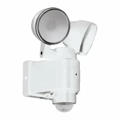 Applique murale EGLO CASABAS LED Blanc, 2 lumières, Détecteur de mouvement