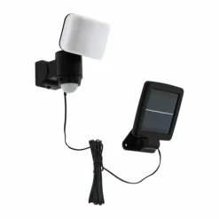 Applique murale EGLO CASABAS LED Noir, 1 lumière, Détecteur de mouvement