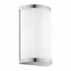 Luminaires Eglo Éclairage Led|Applique murale Eglo CUPELLA LED Nickel mat, 2 lumières